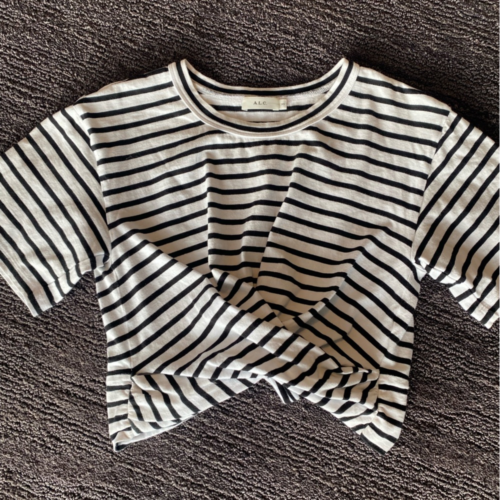 ALC striped tee size XS